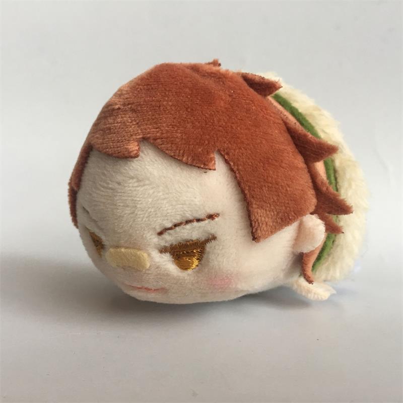 Stuffed Bungo Stray Dogs Mochi-mochi Mascot Doll Mini Nakajima Atsushi Izumi Kyouka dazai Osamu Dostoyevsk Cotton Pendant Toys
