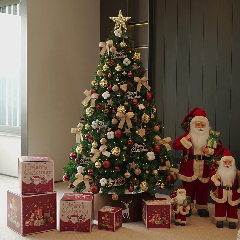 Large 2025 Christmas Tree Decoration with Lights