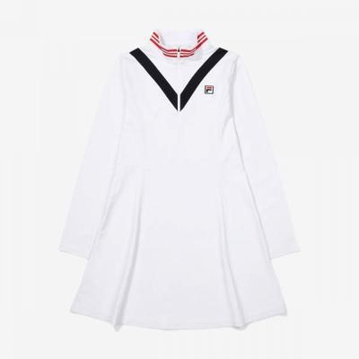Tennis Half Zip Fleece Dress