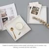 White Wood Tray Food Serving Makeup Storage Fruit Plate Photo Props Modern Household Home Storage Trays