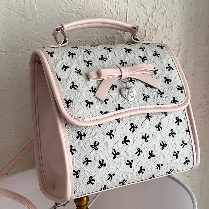 Casual fashion handbag women's 2025 summer new trendy simple foreign style trend backpack student bag