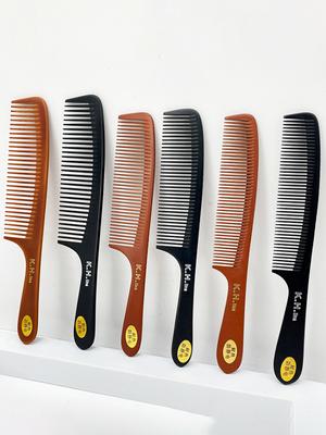 Professional Barber Shop Hair Cutting Comb Flat Head Cut Comb Anti-static Hair Styling Brush Massager Detangling Combs