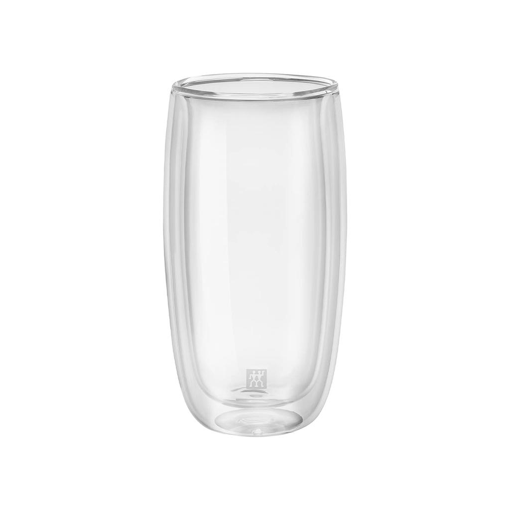 ZWILLING Double Wall Glasses 470ml 2pcs Set Highball Heat Cups Japanese - Tumblers, Glasses, Resistant, Double-Walled [Official Retailer] 39500-120