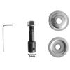 1 Set Spindle Adapter For Grinding Polishing 5-16mm Shaft Motor Bench Grinder Grinding Wheel Connecting Shaft Spindle Adapter