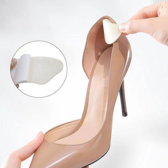 Yousheng 1 Pair Heel Grips for Shoes, Soft Sponge Cushion Back Pad for High Heels, Anti-Slip Liner Tape for Women
