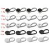 12/16/24/26 Pcs Button Style Button Extenders Strong Elasticity Easy Install Waist Extender Buttons Metal No Sew Extensions