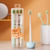 Yamagata Mountain-Shaped Soft Bristle Adult Toothbrushes (3-Pack) – Wide Head Japanese Gum Care.