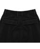 Teulimingbeodeu Suede Piping Classic Set-Up Pants [ Black ]