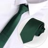 Men Suit Tie Narrow Design Solid Color Formal Suit Tie Business Banquets Weddings Suit Tie Outfit Accessory