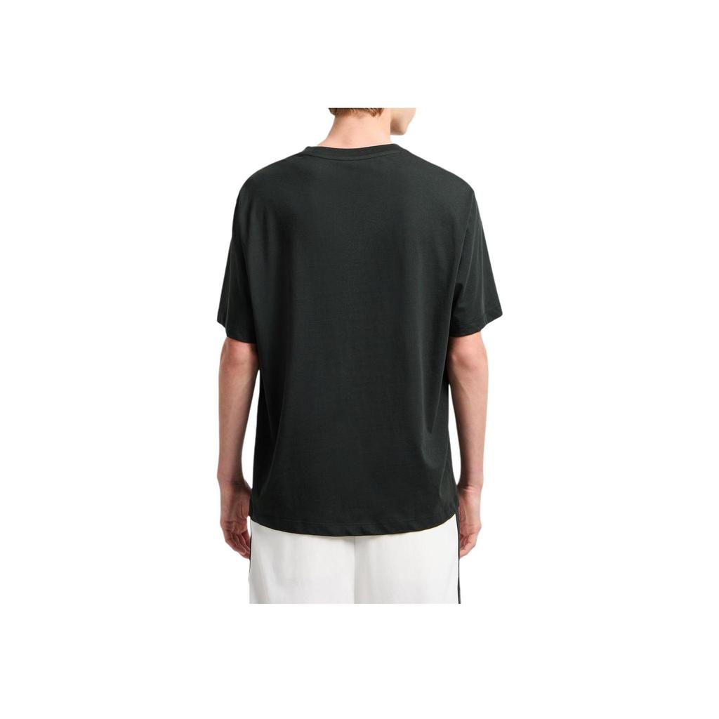 Armani Exchange Regular Fit Logo Printed Short Sleeve T-Shirt Men tops Green XM000276-AF12308-UB001