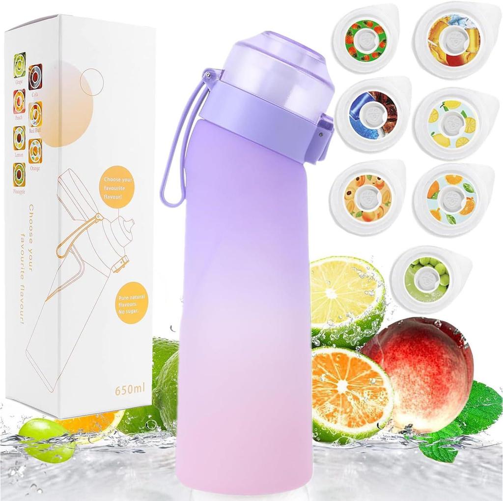 Scented Tritan Straw Water Cup: Creative, Fun, High-End Sports & Fruit-Infused Drinkware