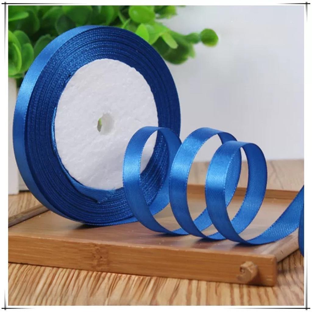 Wholesale 22 Meter/roll Stain Ribbon 1CM Polyester Ribbon for Gift Packing Wedding Party Decoration DIY Handmade Craft Supplies