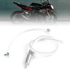 Car Clutch Brake Bleeder Hose with Non Return One Way Valve Tube Bleeding Tools for Motorcycle Replacement Adapter Kits