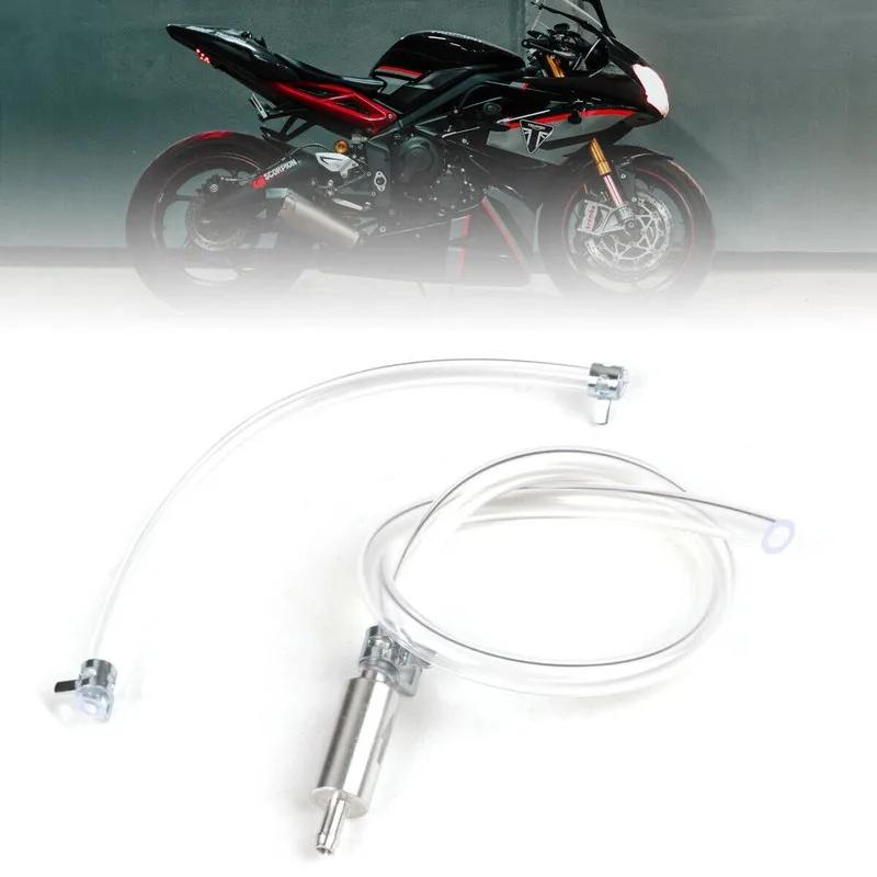 Car Clutch Brake Bleeder Hose with Non Return One Way Valve Tube Bleeding Tools for Motorcycle Replacement Adapter Kits