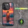 Surfboard Sea Phone Case For iPhone 16,15,14,13,12,11,Pro,Max,Plus,Mini,SE Magsafe Magnetic Wireless Charging