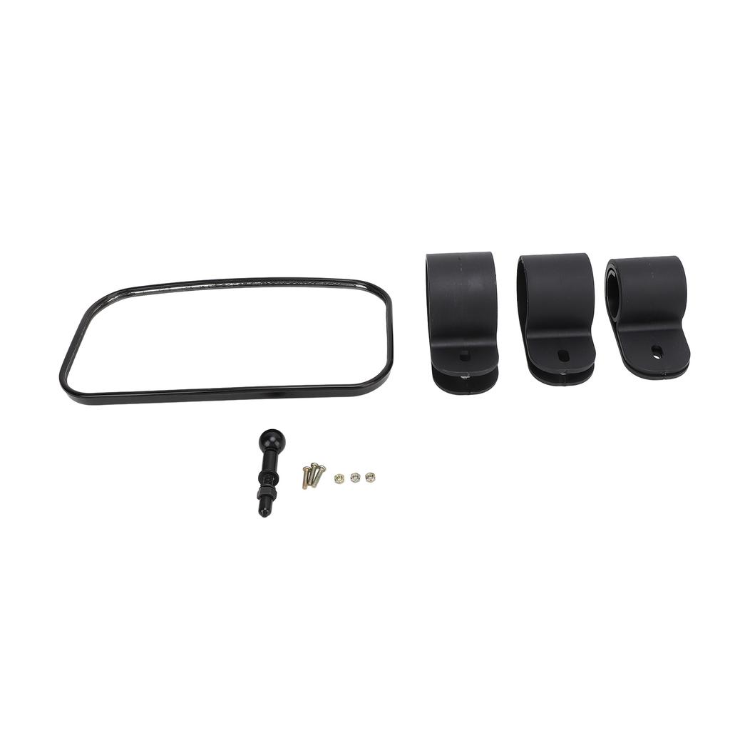 UTV Rearview Mirror Adjustable Angle Eliminate Blind Spots Increased Visibility for 1.5in 1.75in 2in Roll Bar