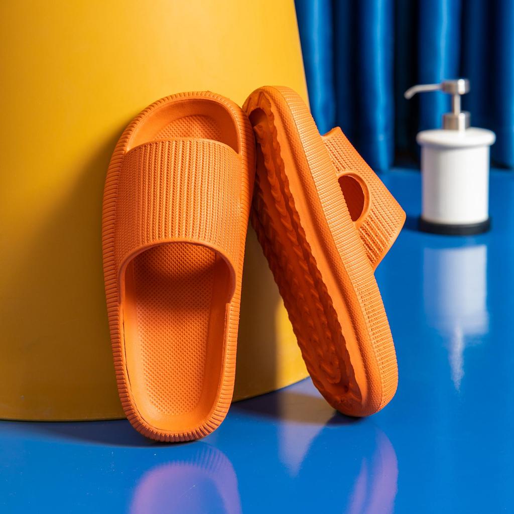 Unisex Summer Indoor/Outdoor EVA Home Slippers - Comfort Sandals with Step-on-Poop Cushion