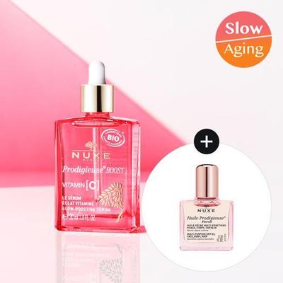 Prodigy Boost Glow Boosting Serum 30ml Special (+ 10ml Floral Oil Included)