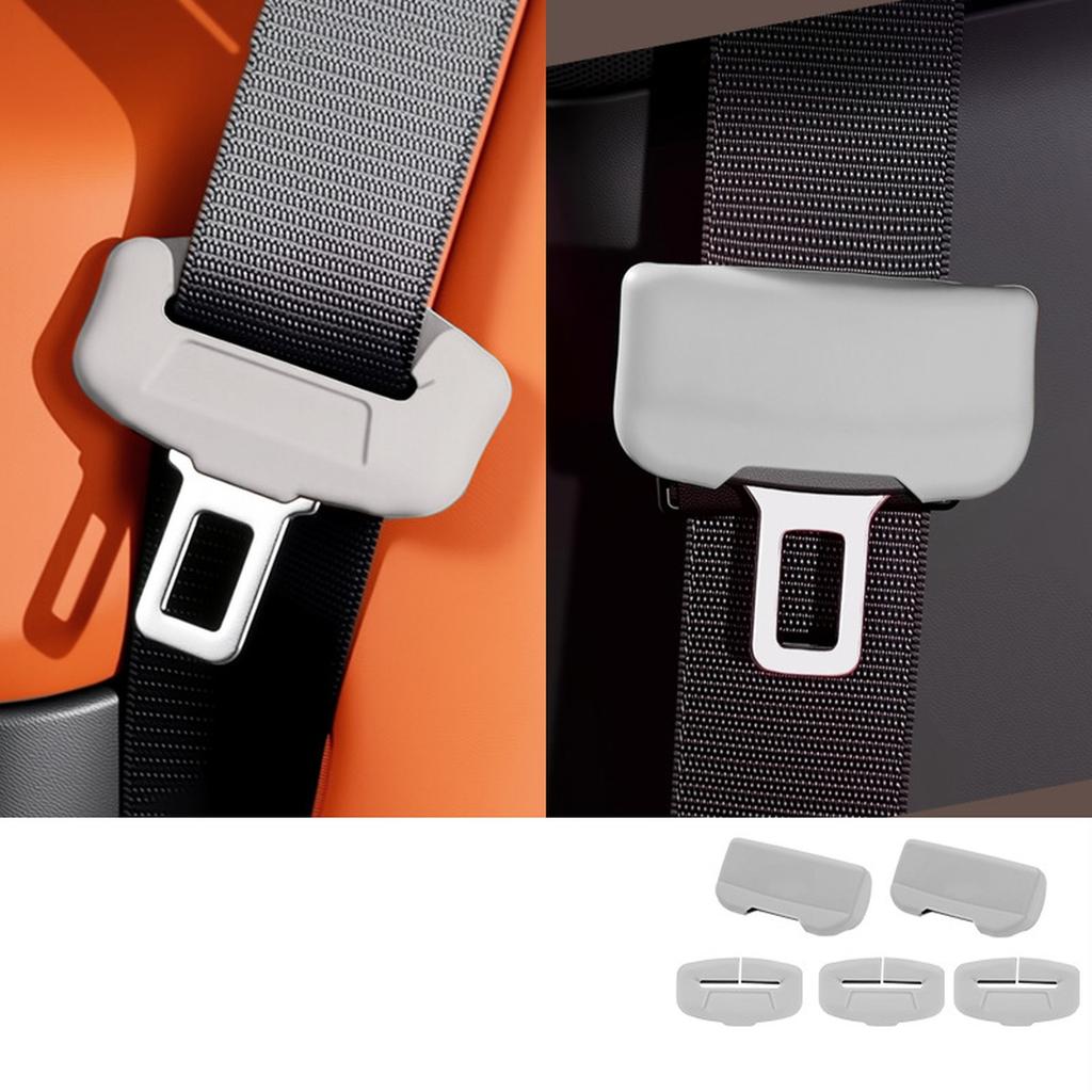 Silicone Car Seat Belt Buckle Cover -Collision Scratch Quiet Universal