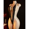 Sexy Lingerie Bralette Sexy Strapless Deep V Hot Bodysuit with Cut-Out Chest Sheer Bodycon Open Crotch Revealing Back Bold New Valentine's Day