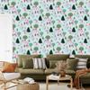 Green Plants and Trees Wallpaper for Living Room and Bedroom 50x1000
