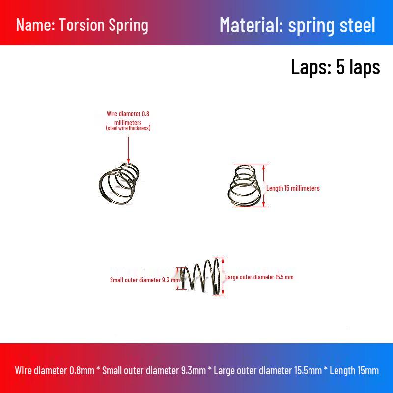 Stainless Steel Pagoda-Shaped Trapezoidal Compression Spring for Battery