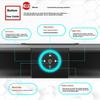 20 Soundbar Wall Mounted Speaker with Rhythm Lighting Thin Design Bluetooth-compatible Speaker Portable Mini Soundbar for Home