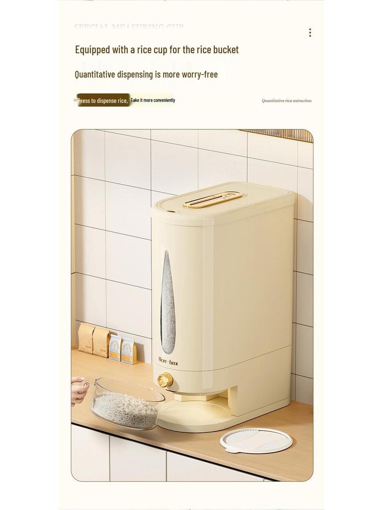 Zuo Cheng Large-Capacity Insect-Proof & Moisture-Proof Kitchen Rice Storage Container