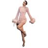 2024 European Festival Glitter Mesh Jumpsuit: Autumn Fashion, Sexy and Stylish Women's Clothing