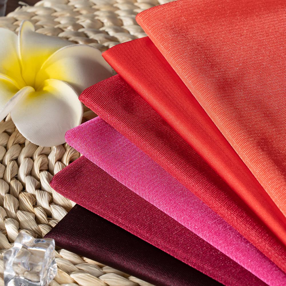 40D Warp-Knitted High-Elasticity Luster Chiffon Lining - Silky, Breathable Fabric for Dresses