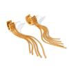 Elegante Europäische & Amerikanische Quaste Edelstahl Ohr-Manschetten - 18 Karat Gold, Nicht Verblassende High-End Mode Ohrstecker für Damen