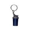 Shaker Cup Keychain Portable 3D Printed Workout Keychain with Metal Ring Bags Gym Backpack Pendant Mini Fitness Accessory
