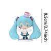 1PC 20cm/7.87inch Hatsune Miku X Cinnamoroll Anime Figure Kawaii Miku Action Figure PVC Adult Collection Model Doll Toys Gifts