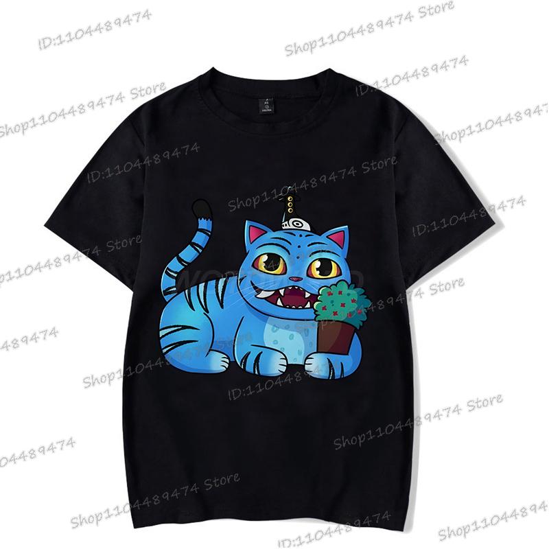 Vtipná trička s tygrem KPop Lovci démonů Módní dárky pro fanoušky Dámská Pánská Kulatý výstřih Anime KPop Lovci démonů Korejský Ulzzang Streetwear