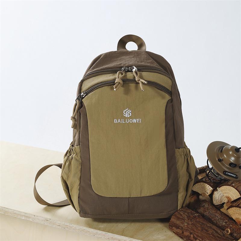 Outdoor Unisex Lightweight Backpack Large Capacity Student Schoolbag