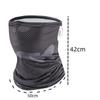Eșarfă cu protecție UV Mătase de gheață Mască pentru față Mască Tub pentru gât Uscare rapidă Pescuit în aer liber Ciclism Magic Motocicletă Bandana respirabilă