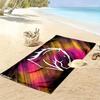 Broncos Spirit Print Beach Towel, Large Soft Quick Dry Towel for Beach Camping Swimming