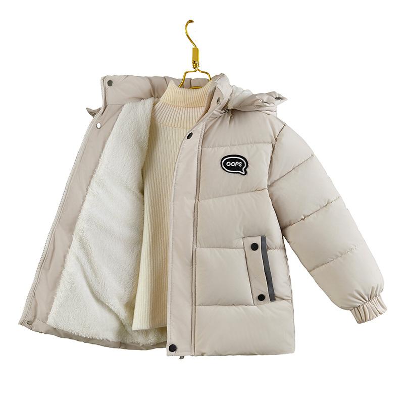 Boys And Girls Winter Cotton Jacket Thickened Fashion Children Clothes Cotton Coat Kids Overcoats