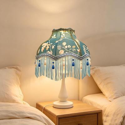 Lamp Shade with Tassels Cover Elegant Decorative Accessories Light for