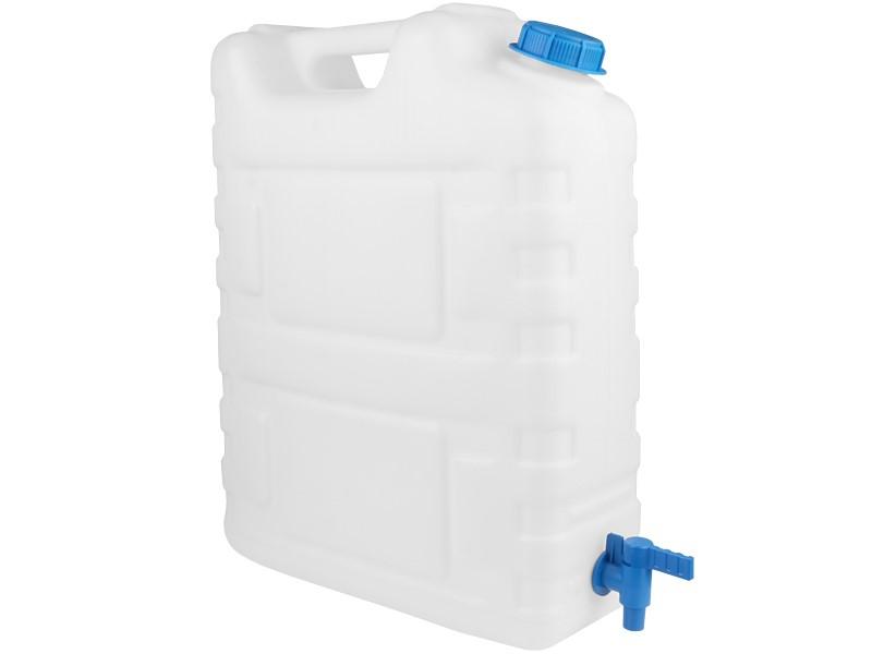 Réservoir d'eau de 20 L avec valve en plastique amovible