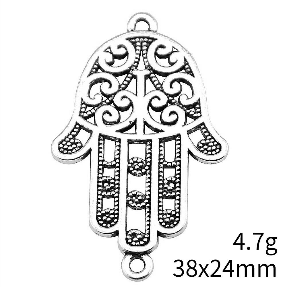 NewArrivals Charms For Necklace Hamsa Hand Talisman Amulet Charms Pendant Biz Phone Pendant