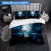 Jujutsu Curse Battle 3pcs K-pop Music Group Bedding set,Ideal for Bedroom, Dormitory,Including Duvet Cover And 2pcs Pillowcases,Fan Gifts