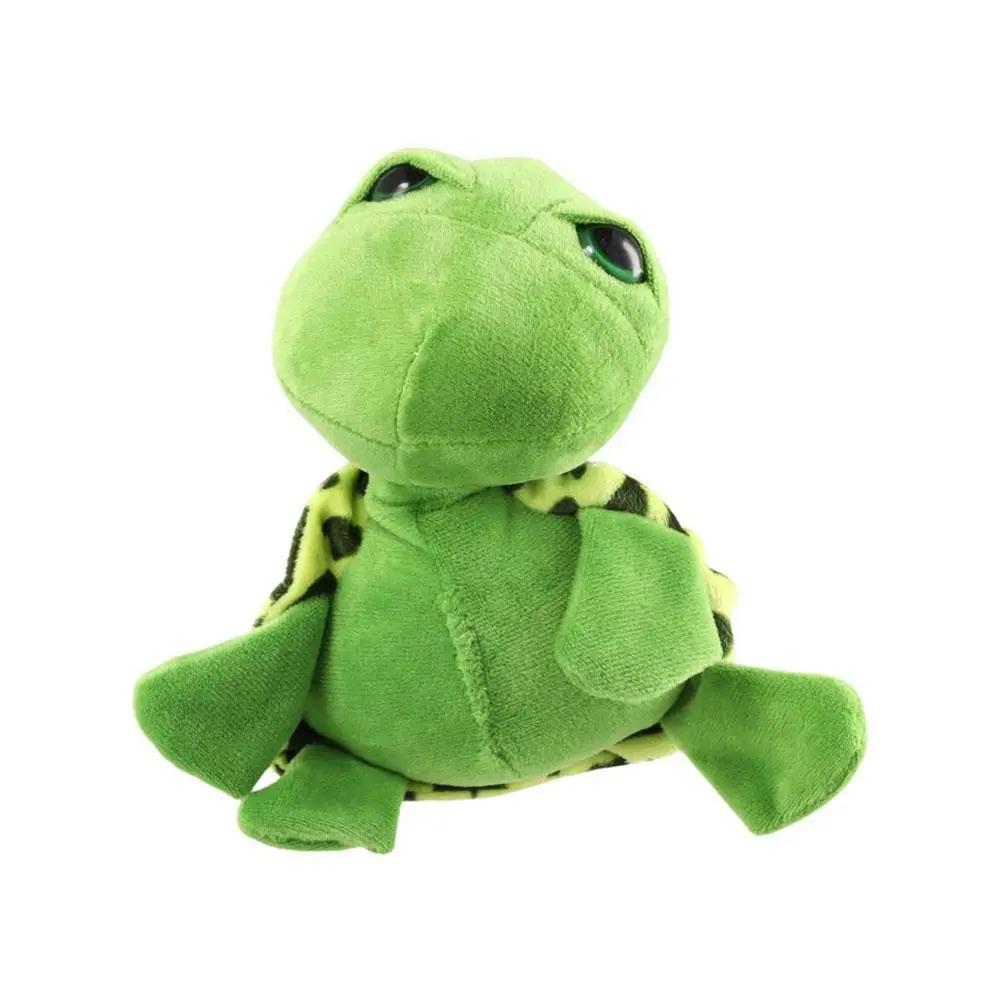 20cm Niedliches Anime Meeres-Spielzeug Große Augen Grün Weich Weihnachten Plüsch Meer Kuscheltier Kissen Kinder Kawaii Pi Z1V3