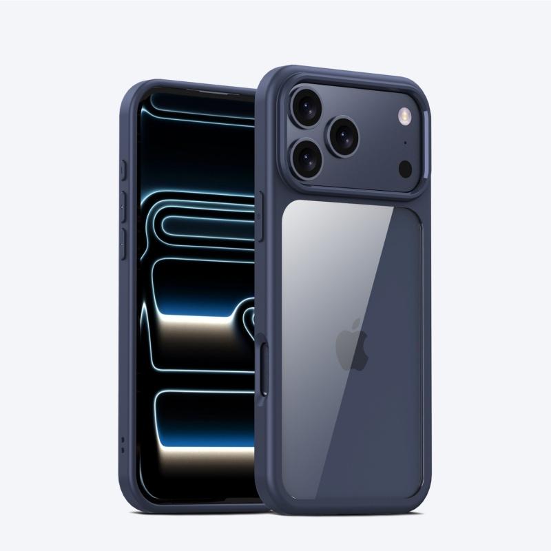 Case For iPhone 17 Pro Max 17 Air 17 17 Pro Transparent Phone Case Men Thin Shockproof Protective Clear Hard PC Back Cover