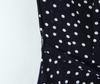 Elegant French Polka Dot Long V-Neck Lace Dress - Women's Summer 2026 Slimming Short-Sleeve Skirt.