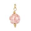 Handmade 18k Gold Electroplated Natural Stone Bead Earrings