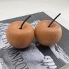 Wooden Apple Aromatherapy Car Diffuser With Incense Holder For Office And Home Decor