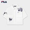 Fila Women's Embroidered Loose Short-Sleeve Shirt