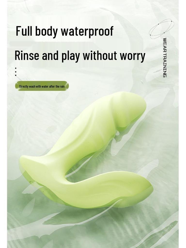 Wireless Remote Silent Vibrator with Strong Vibration - Adult Erotic Female Toy