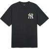 New MLB New York Yankees T Shirts Unisex Black 3ATSX0543-50BKS